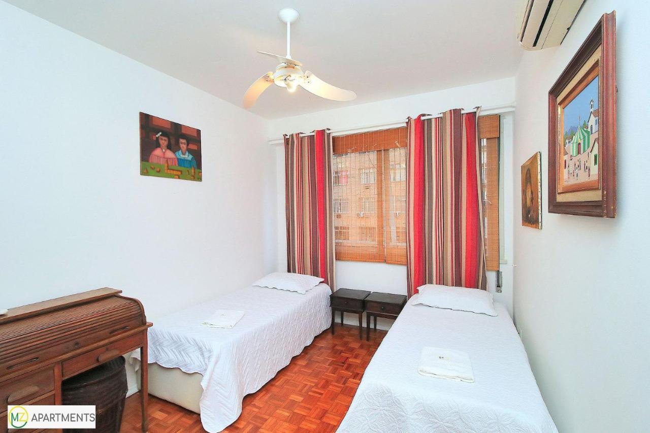 Estiloso 3 Quartos Para 6 Pessoas Em Copacabana Rio de Janeiro Ngoại thất bức ảnh