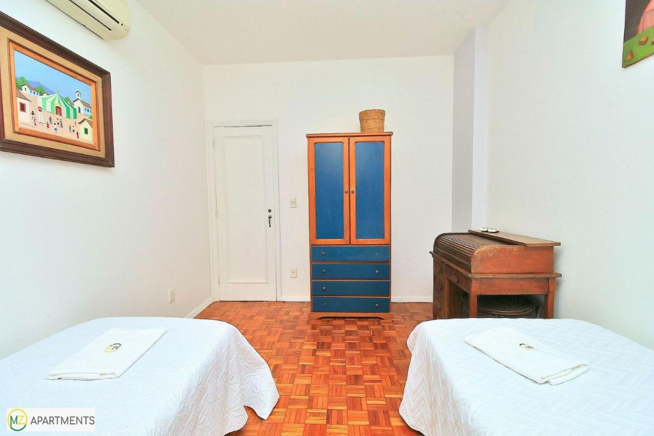 Estiloso 3 Quartos Para 6 Pessoas Em Copacabana Rio de Janeiro Ngoại thất bức ảnh